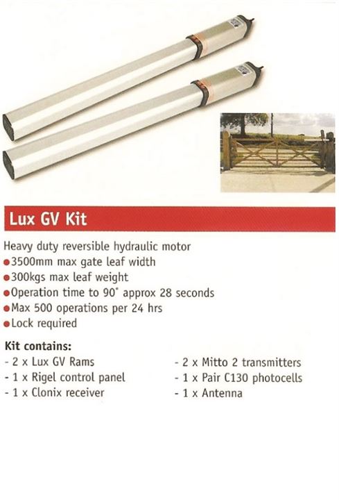 Picture of Lux GV Kit