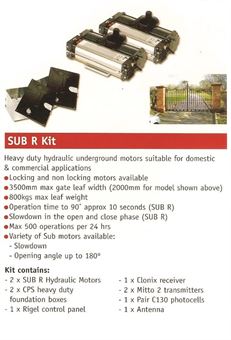 Picture of Sub R Kit