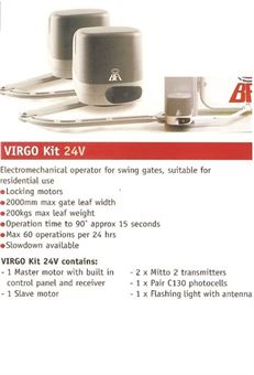 Picture of Virgo Kit 24V