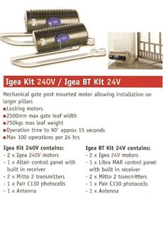Picture of Igea Kit 240V / Igea BT Kit 24V